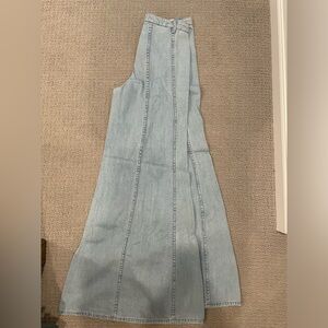 Free People High Waisted Extra Wide Leg Bell Bottom Pants